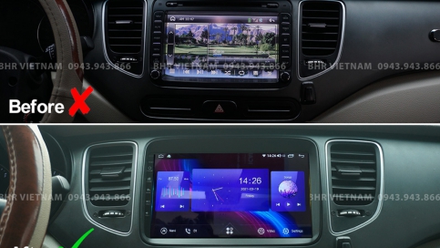 Màn hình DVD Android xe Kia Rondo 2014 - nay | Fujitech 